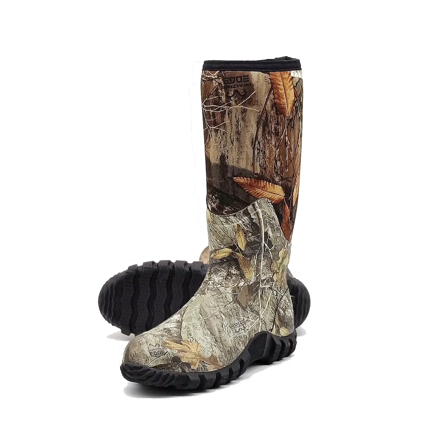 Camo hunting boot