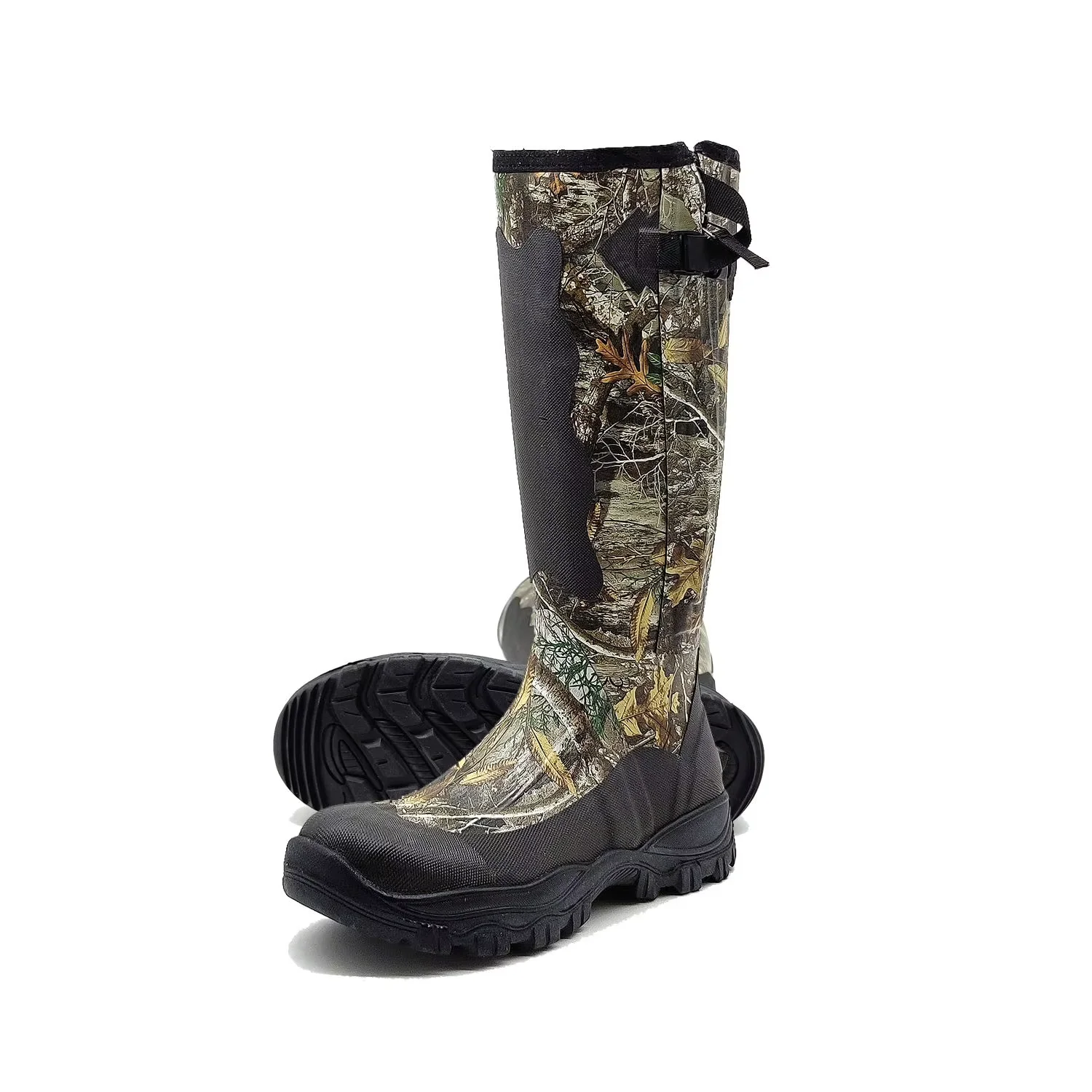 High cut hunting boot