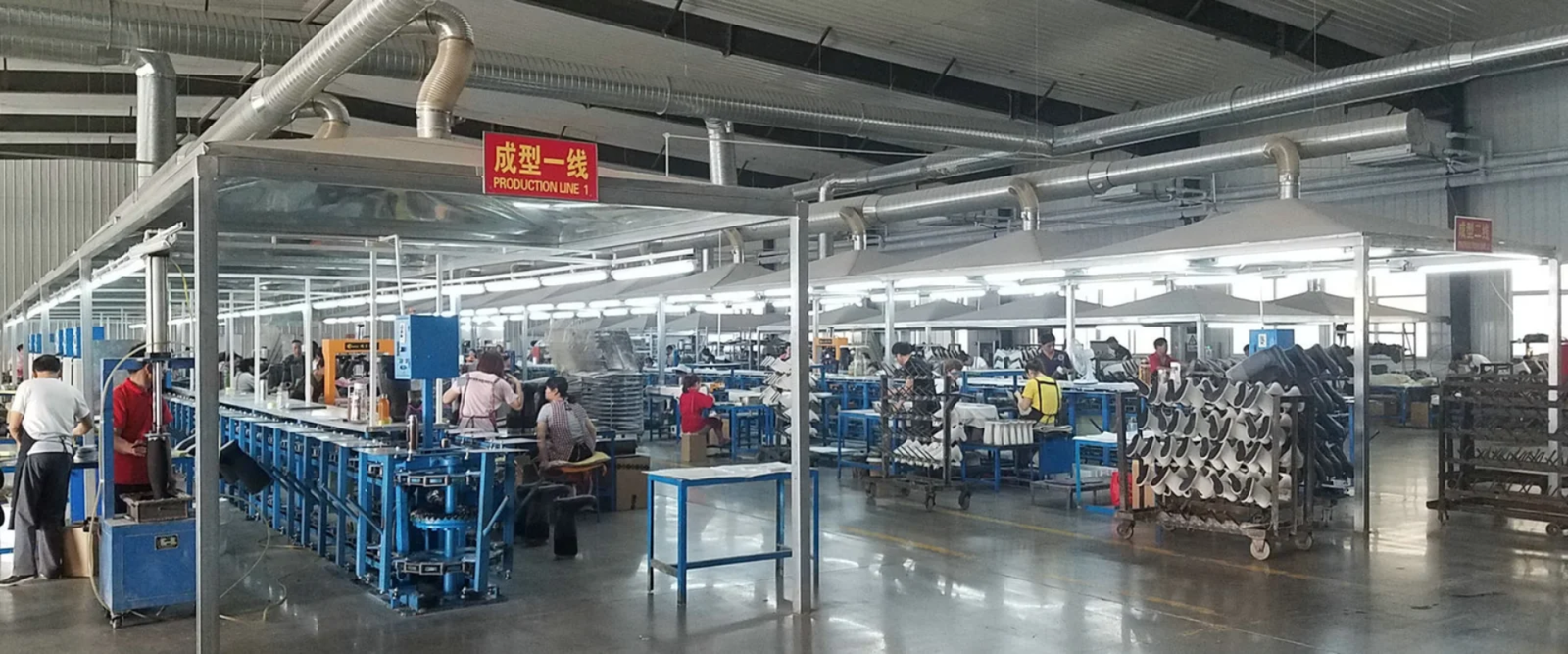 Hengrun Outdoor factory exterior with mountains in background