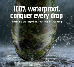 waterproof rubber upper