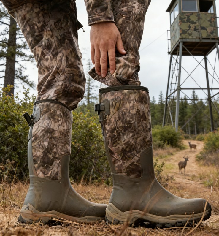 Custom Hunting Boots: Rubber & Neoprene Solutions for Every Terrain
