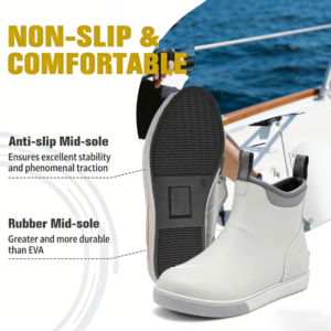 Deck Boot Anti-slip Sole
