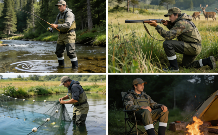 3 layer breathable fabric wader applications