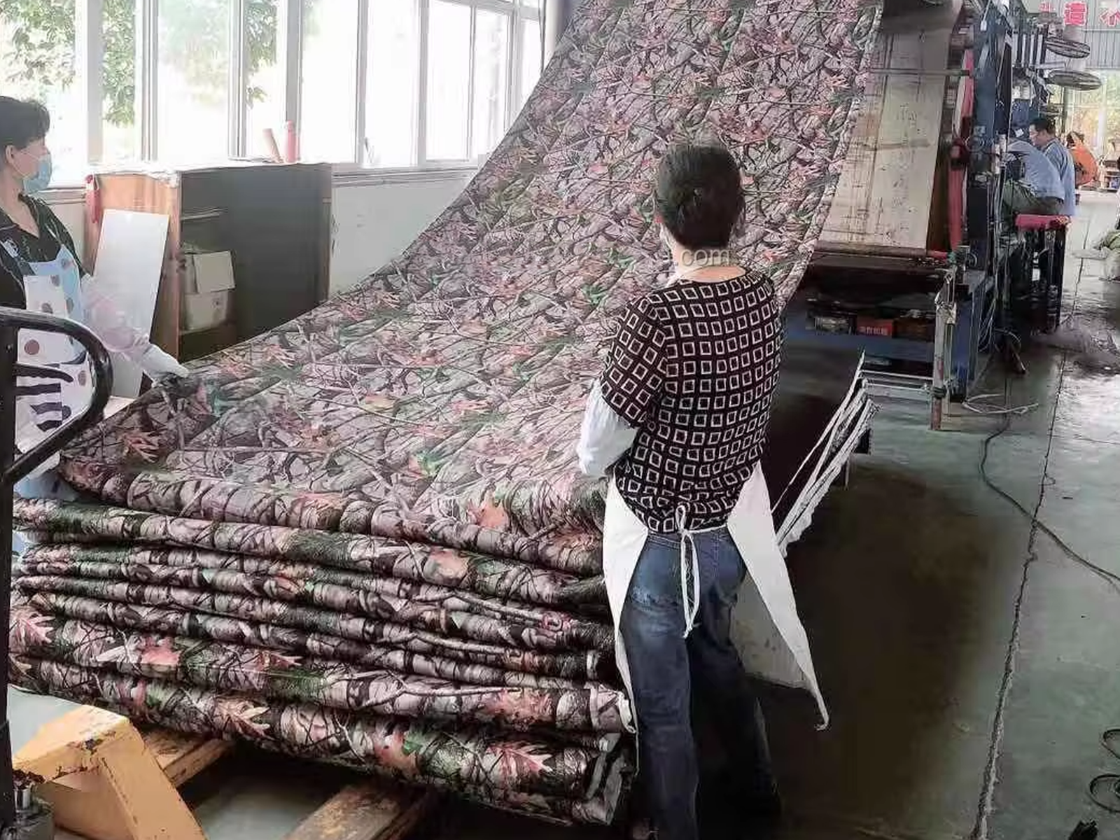 Wader raw material preparation workshop