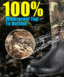Waterproof hunting boot